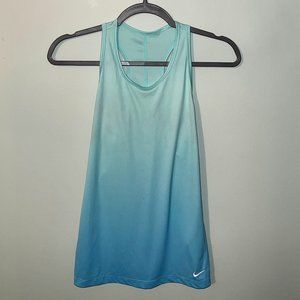 Blue Nike Dri-Fit Workout Top